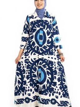 Abaya casual trends ters plaid print