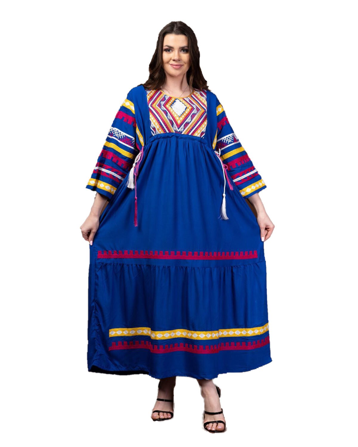 abaya belt blue for a woman