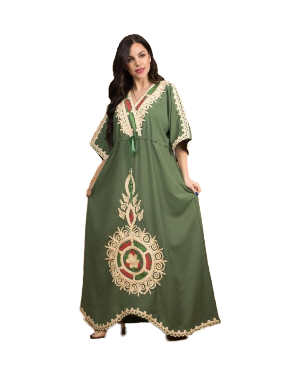 alamalshop-abaya-fashion-casual-green