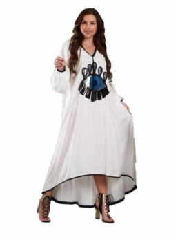 ABAYA EYES-white-alamal-clothing-for-woman-long-sleeve