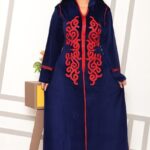 abaya winter ketan for woman balck clolors