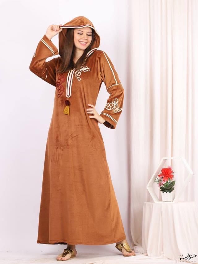 Abaya velvet Winter Casual Velvet For Woman