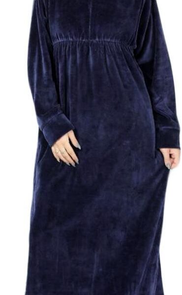 Abaya Velvet Winter Casual For Woman