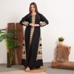 Abaya Style décontracté Vêtements d'extérieur pour femme