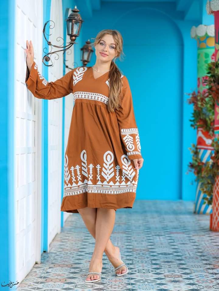 Short Abaya embroidery Casual Sleeve for women عباية قصيرة تطريز كاجوال الأكمام للنساء