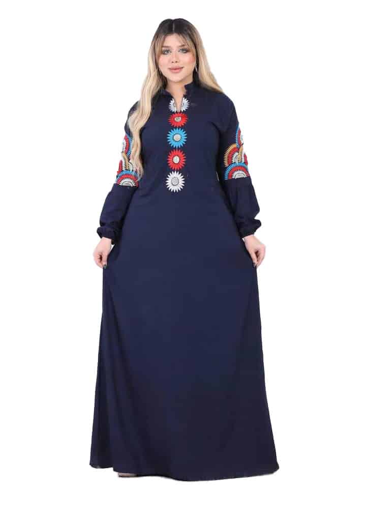 luxury Abaya embroidery online shop long Sleeve for women