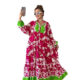 Abaya Dress Flower Casual long Sleeve for women