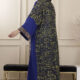 Women Kaftan Elegant Arabic Calligraphy Abaya,Alamalshop Embroidery, Traditional Islamic Robe